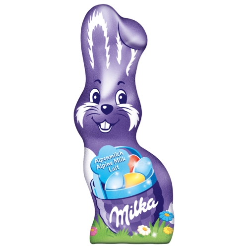Фигурный шоколад Milka молочный в форме зайца, 50 г