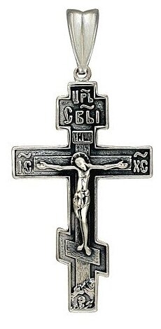 SOKOLOV Крест из чернёного серебра