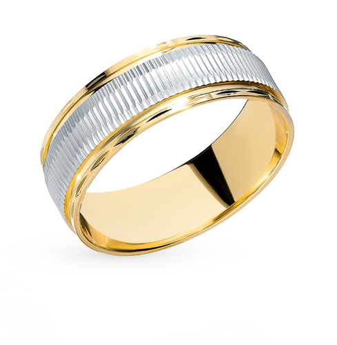 Золотое обручальное кольцо Пушкинский ювелирный завод «Обручальные кольца» (модель 0102170498-10000*)