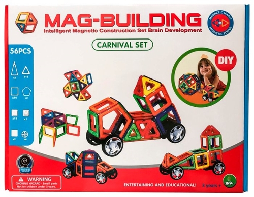 Магнитный конструктор Mag-Building Carnival GB-W56 Детский мир 