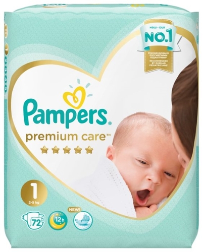 Pampers подгузники Premium Care 1 Детский мир 