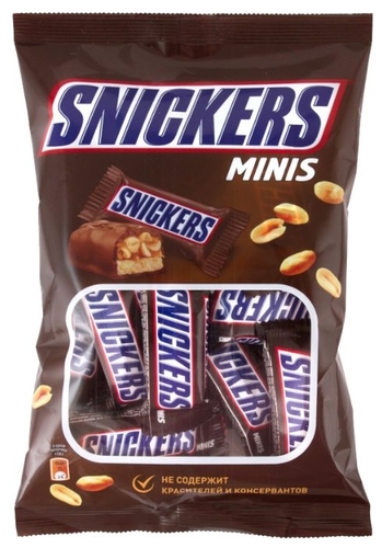 Конфеты Snickers minis Е-доставка 