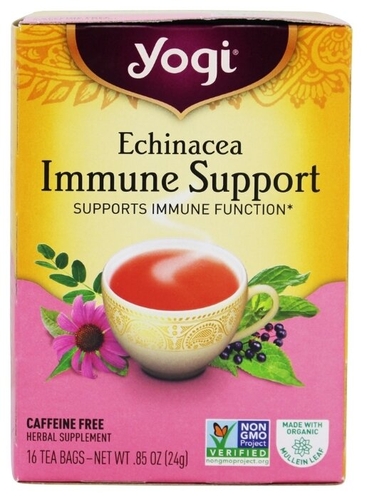 Чай травяной Yogi Tea Echinacea immune support в пакетиках