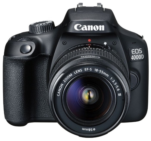 Фотоаппарат Canon EOS 4000D Kit Евросеть 