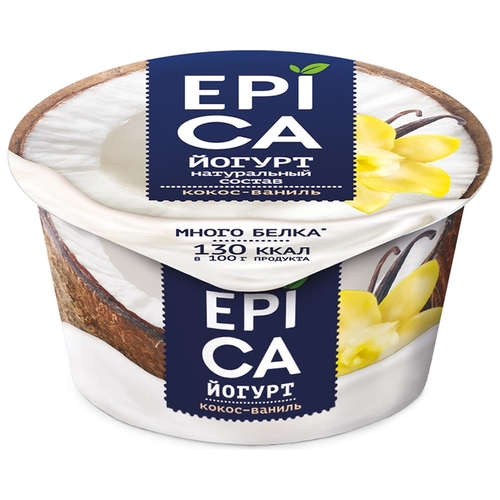 Йогурт EPICA натуральный кокос и