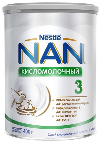 Смесь NAN (Nestlé) Кисломолочный 3 (с 12 месяцев) 400 г