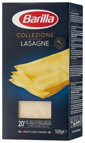 Barilla Лазанья Collezione Lasagne, 500 Фикс Прайс 