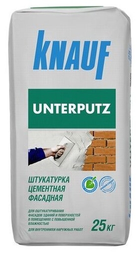 Штукатурка KNAUF Unterputz, 25 кг Гемма 