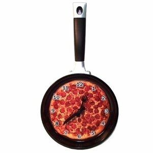 Часы Сковорода Пицца