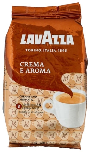 Кофе в зернах Lavazza Crema