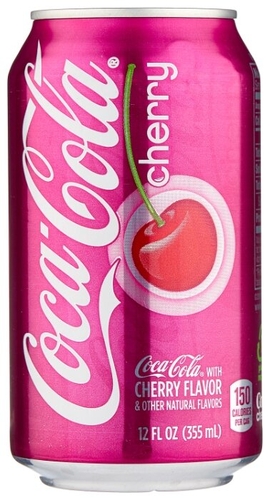 Газированный напиток Coca Cola Cherry, Хит 