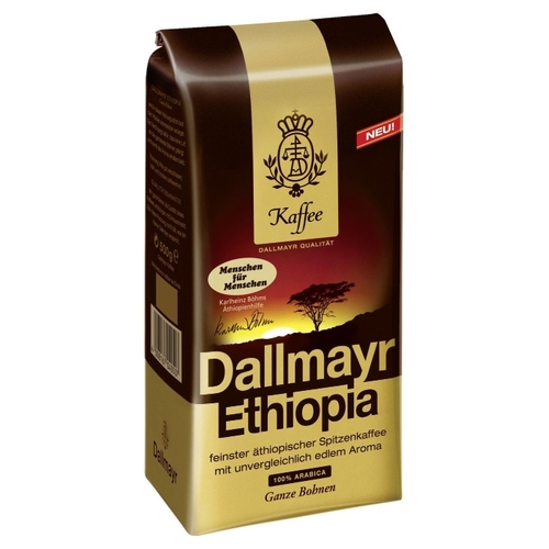 Кофе в зернах Dallmayr Ethiopia Копеечка 