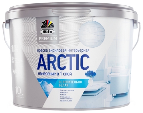 Краска акриловая Dufa Premium Arctic
