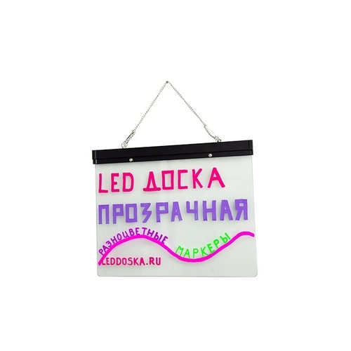 LED доска прозрачная 40х32