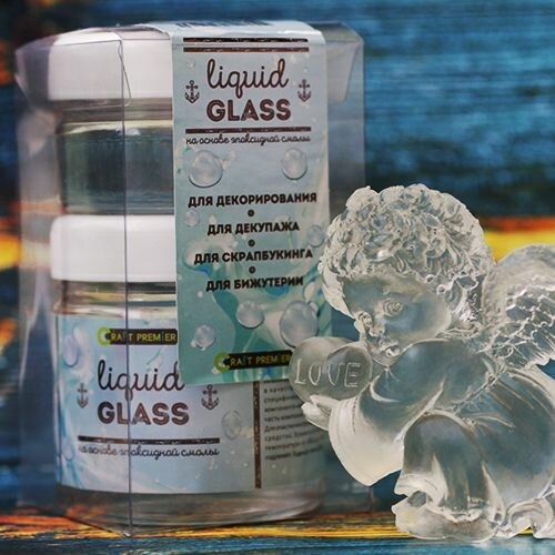 «LIQUID GLASS» прозрачный, на основе