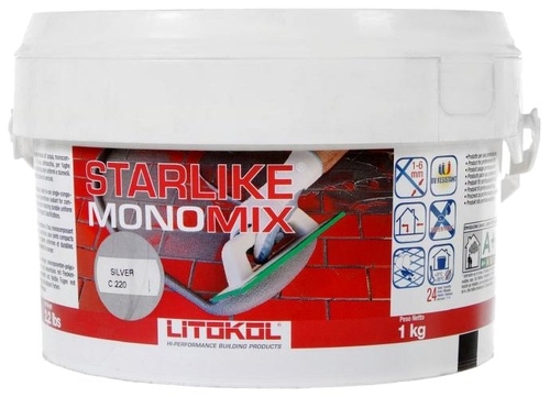 Затирка Litokol Starlike Monomix 1 кг