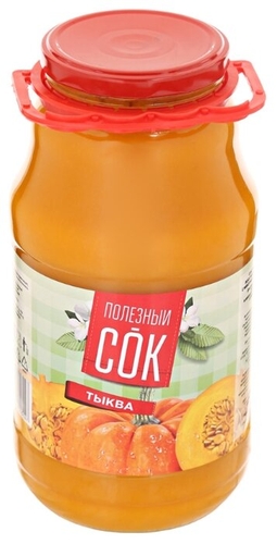 Сок Полезный сок Тыква с Светофор 