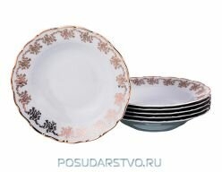 Набор суповых тарелок M.Z. 655-757