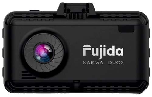 Видеорегистратор с радар-детектором Fujida Karma Duos, 2 камеры, GPS, ГЛОНАСС