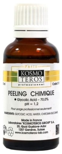 Kosmoteros пилинг химический Peeling Chimique с гликолевой кислотой 70% ph 1,2