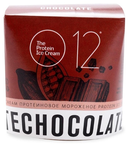 Мороженое O12 белковое Шоколад 70 Веста 