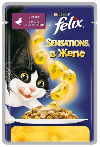 Корм для кошек Felix Sensations