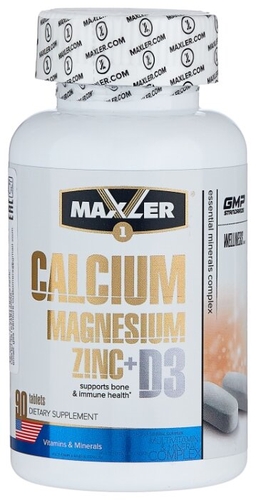 Минерально-витаминный комплекс Maxler Calcium Magnesium Zoobazar 