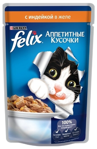 Корм для кошек Felix Аппетитные
