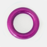 #111 Кольцо с отверстием Пурпурный 7 Карат 