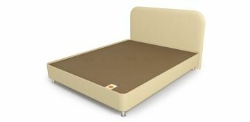 Кровать Citrus PROMO - недорогая мягкая кровать с изголовьем 80Х190 Аксамит 