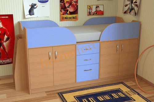 Мебель для детской Детская Карл мини-2 Аксамит 