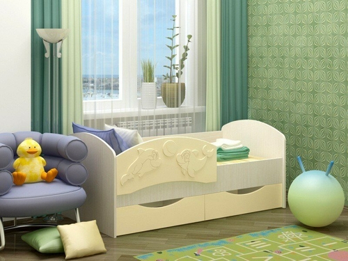 Детская кровать Дельфин-3