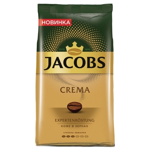Кофе в зернах Jacobs Crema Алми 