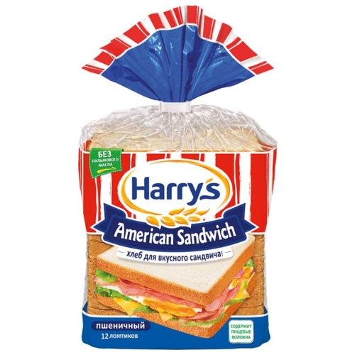 Harrys Хлеб Сандвичный пшеничный пшеничный Алми Бобруйск