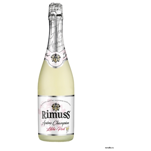 Шампанское безалкогольное Rimuss Litchi Perl с ароматом личи 0,75 л Алми 