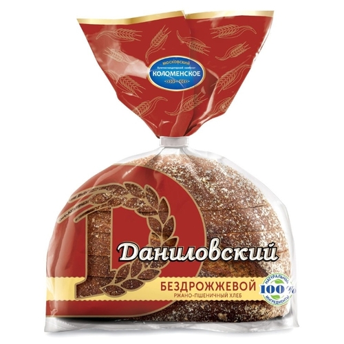 Коломенское Хлеб Даниловский ржано-пшеничный бездрожжевой Алми Бобруйск