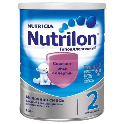 Смесь Nutrilon (Nutricia) 2 гипоаллергенный (c 6 месяцев) 800 г Белмаркет 