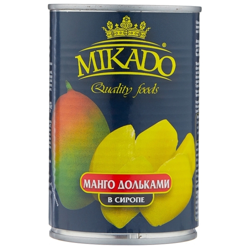 Mikado Манго дольками в сиропе Белмаркет Глубокое