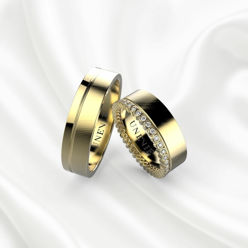 NV1 Обручальные кольца с бриллиантами БелЮвелирТорг 