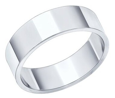 SOKOLOV Обручальное кольцо из белого золота 110219 БелЮвелирТорг 