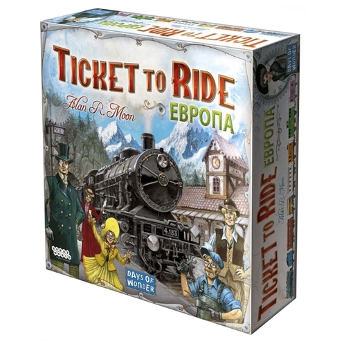 Настольная игра HOBBY WORLD Ticket to Ride: Европа Буслик 