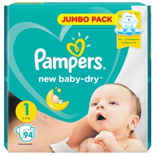 Pampers подгузники New Baby Dry Буслик Барановичи