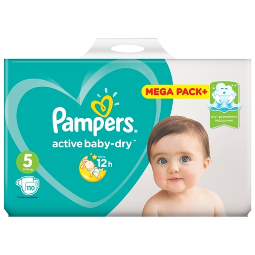 Pampers подгузники Active Baby-Dry 5 Буслик Солигорск