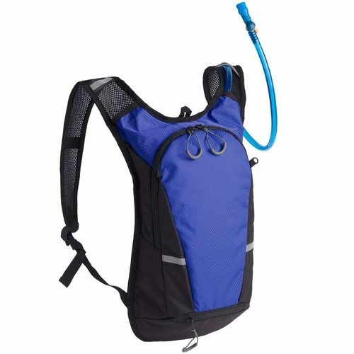 Рюкзак с питьевой системой Vattern, черный с синим Коллинз 