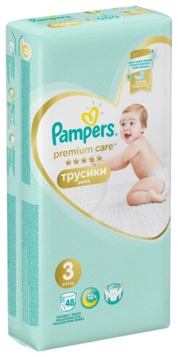 Pampers Premium Care трусики 3 Детский мир Минск