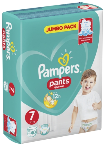 Pampers трусики Pants 7 (17+