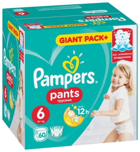 Pampers трусики Pants 6 (15+ Детский мир 