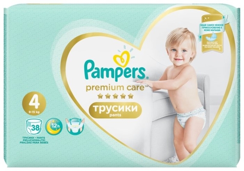 Pampers Premium Care трусики 4 Детский мир Минск