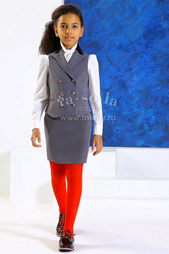 Fasola (Великобритания) Fasola школьная юбка (черный, 164) Детский мир 