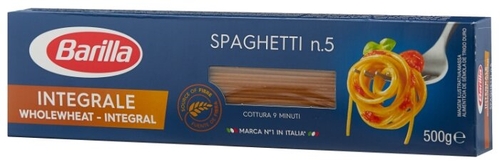 Barilla Макароны Integrale Spaghetti n.5 цельнозерновые, 500 г Дионис 